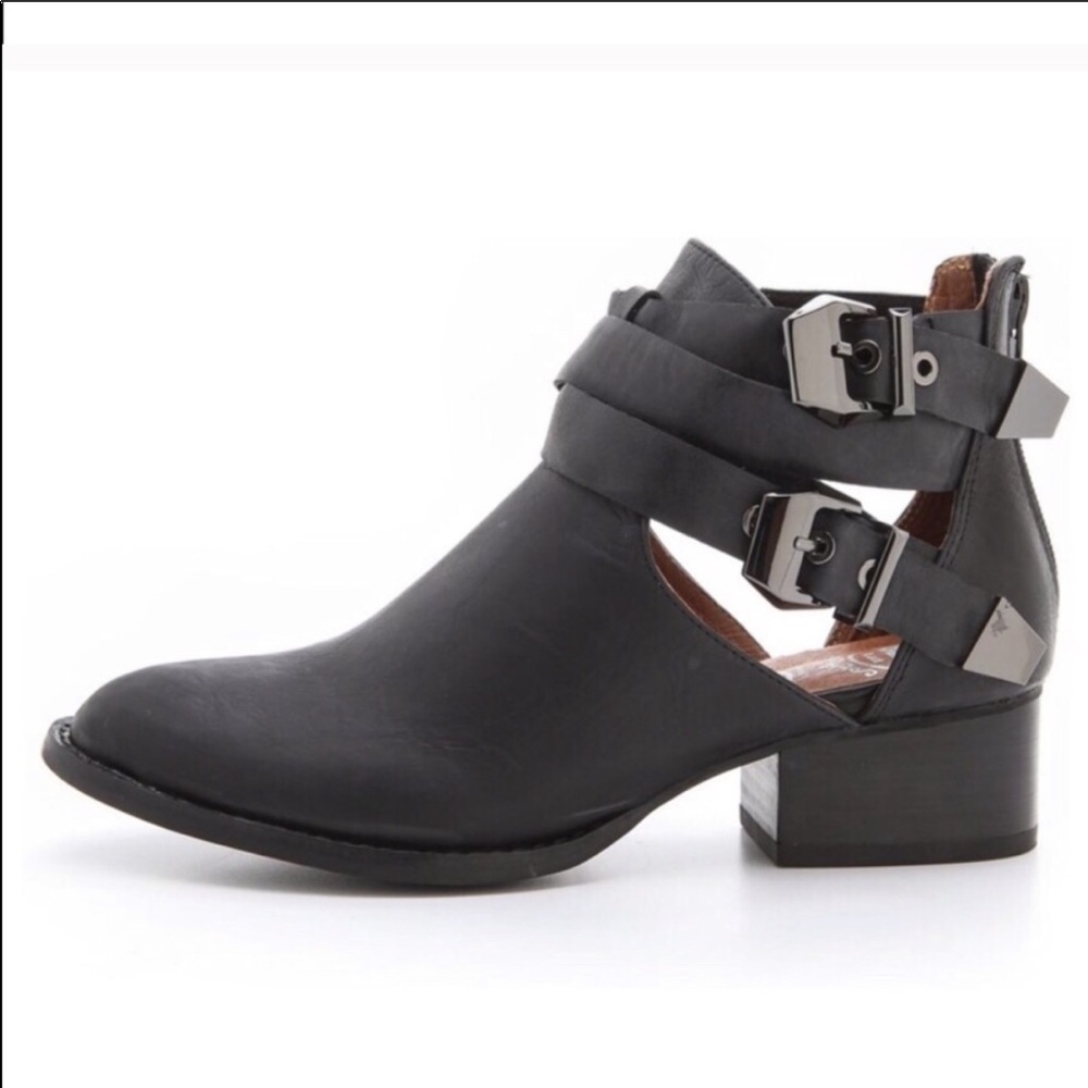 COPY - Jeffrey Campbell | Ibiza Black Everly Booties